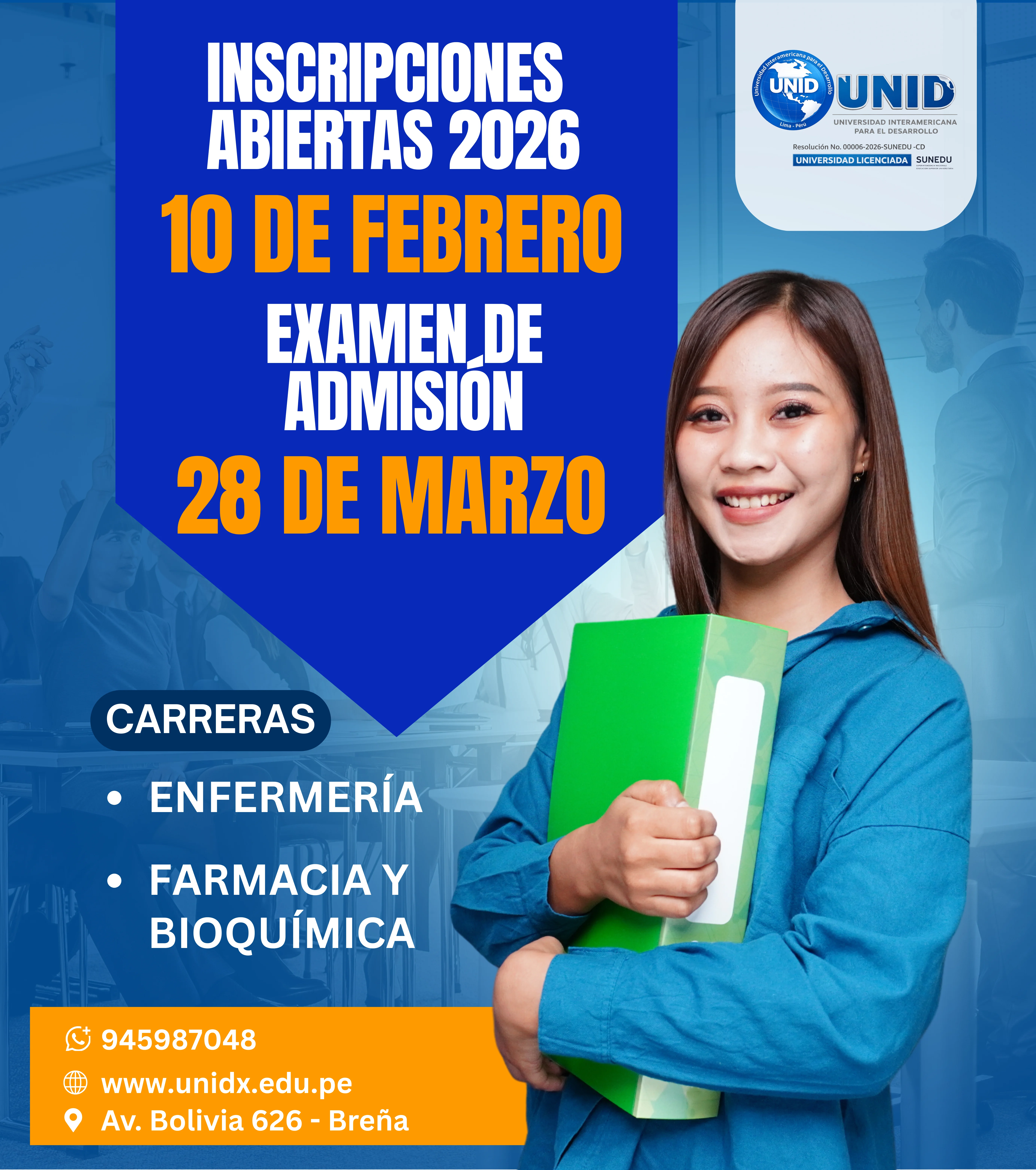 Inscripciones Abiertas 2026 - Proceso de Admisión